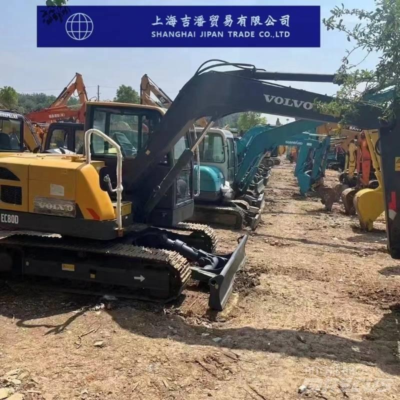 Volvo EC 80D Escavadoras Midi 7t - 12t