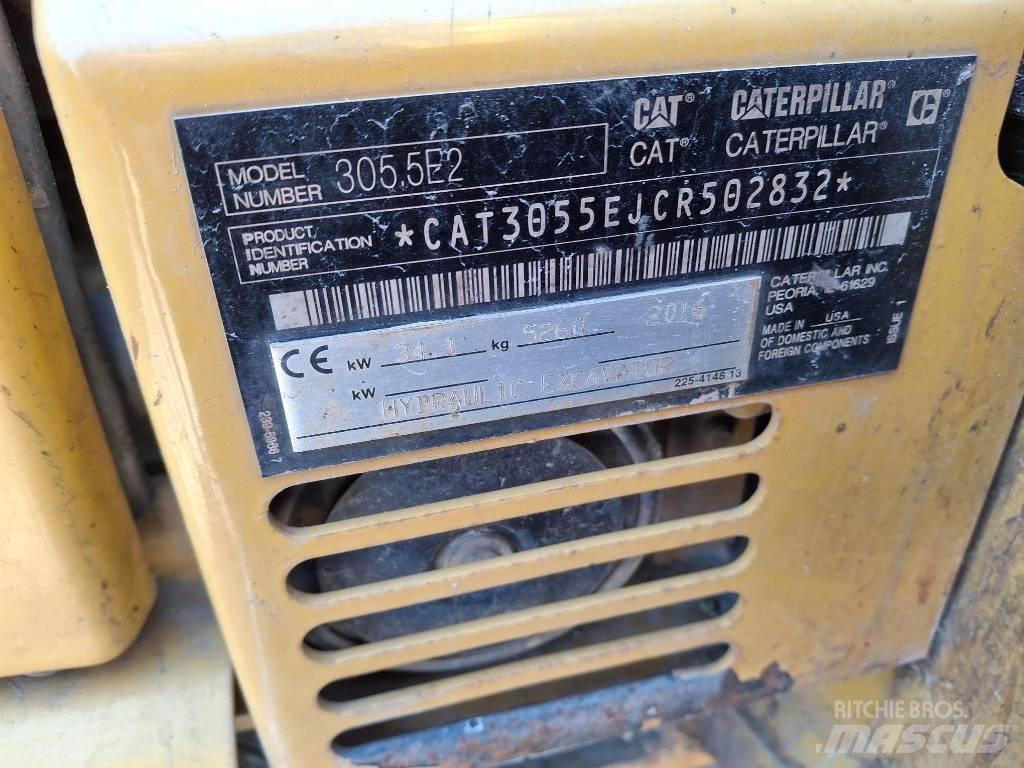 CAT 305 Mini Escavadoras <7t