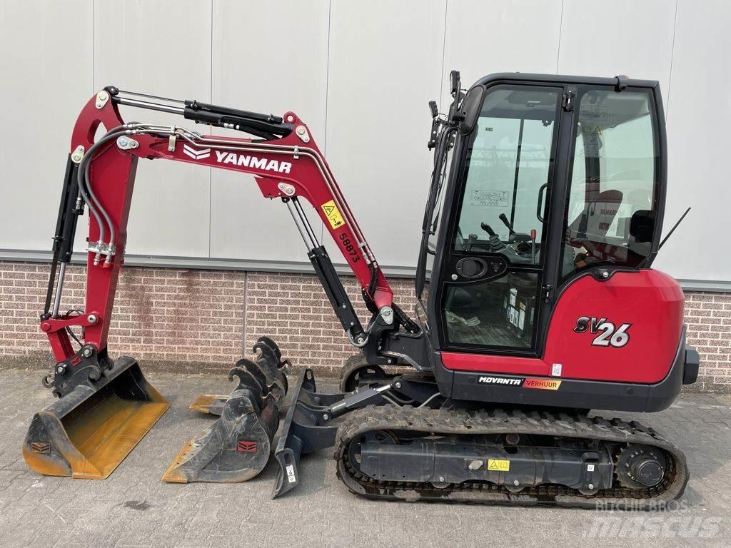 Yanmar SV26 Mini Escavadoras <7t
