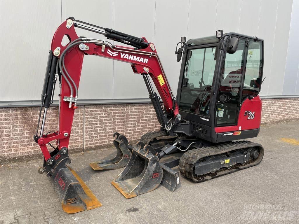 Yanmar SV26 Mini Escavadoras <7t