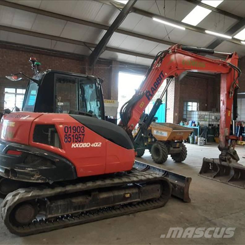 Kubota KX080-4a2 Escavadoras Midi 7t - 12t