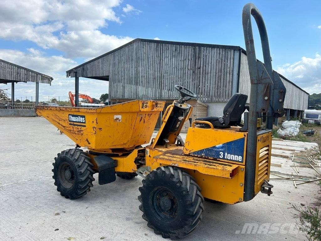 Thwaites 3 tonne Dumpers de obras