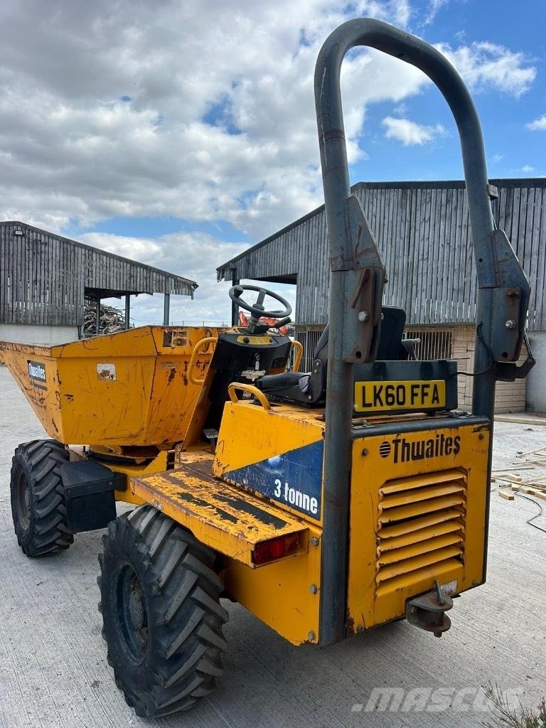 Thwaites 3 tonne Dumpers de obras