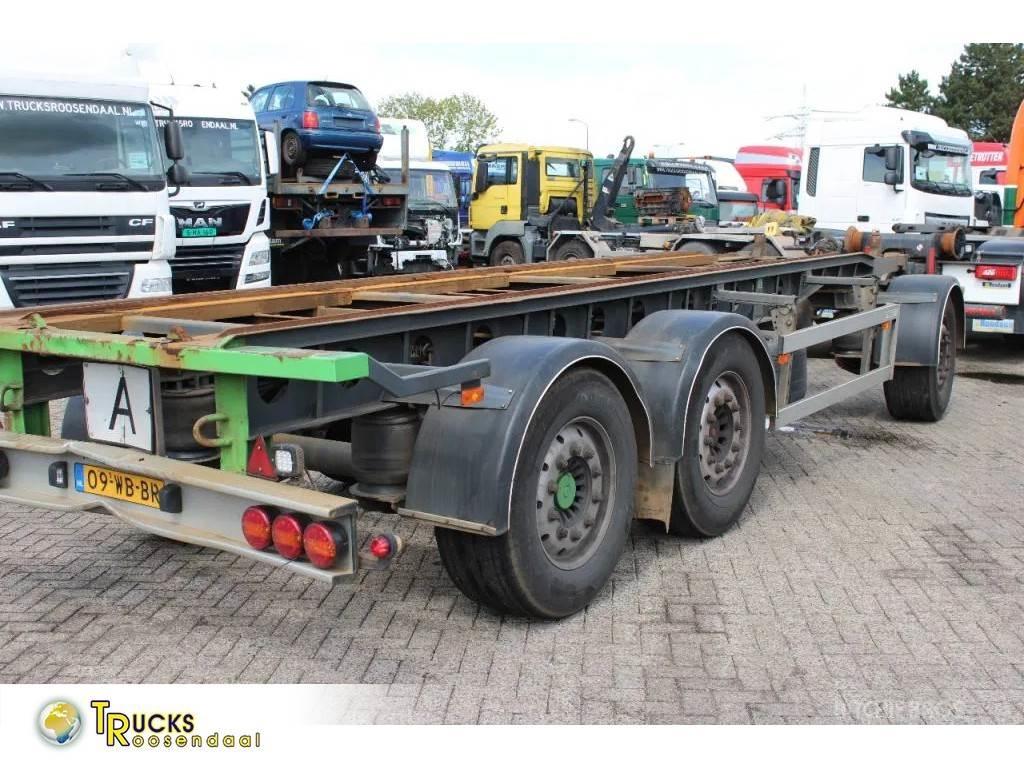 Burg 3X SAF Reboques Porta Contentores