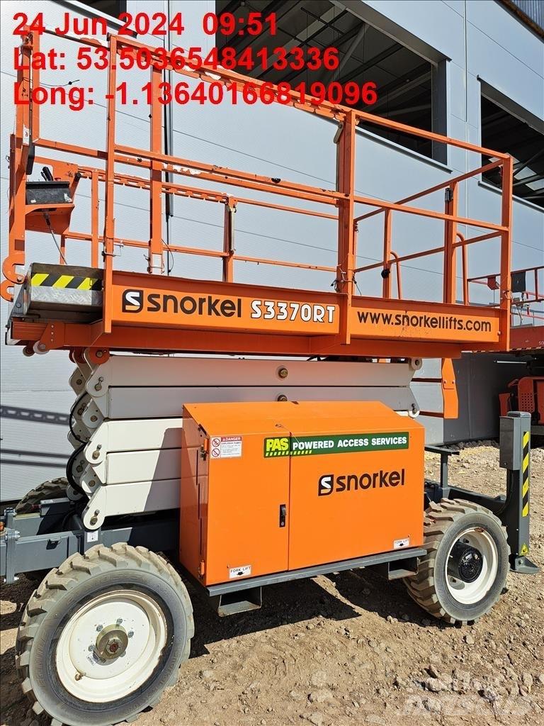 Snorkel S 3370 RTCE Elevadores de tesoura