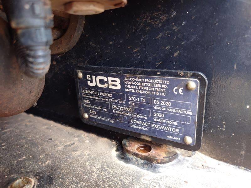 JCB 57 C-1 Mini Escavadoras <7t