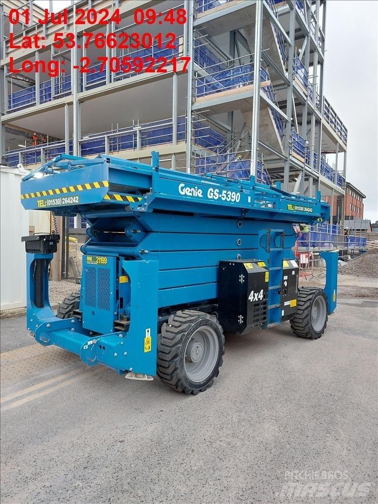 Genie GS 5390 RT Elevadores de tesoura