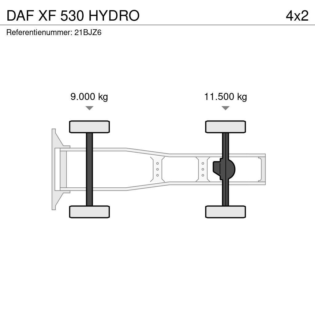 DAF XF 530 HYDRO Tractores (camiões)