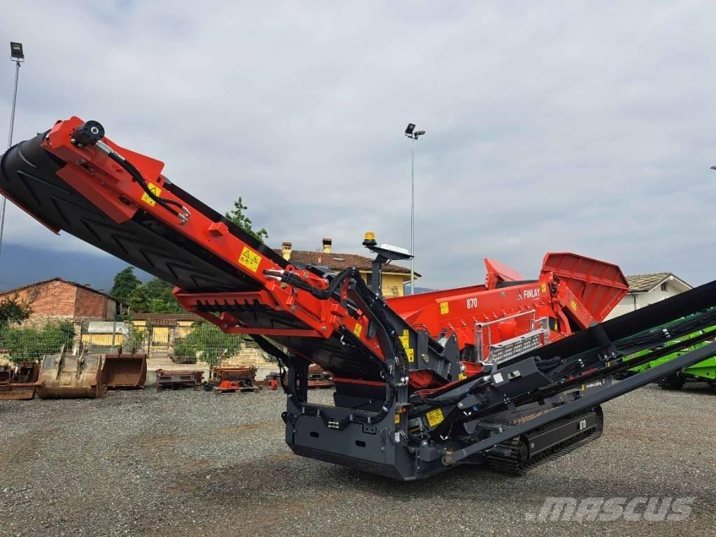 Terex Finlay 870 Crivos móveis