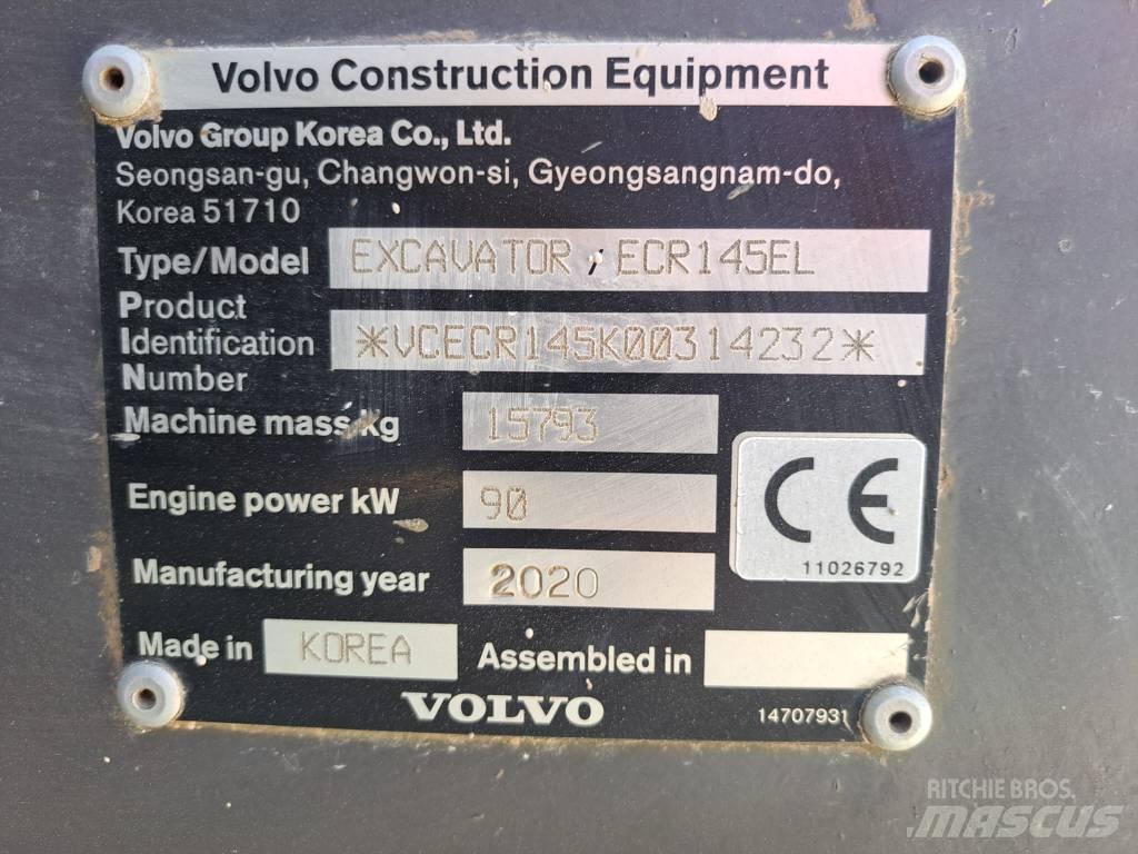 Volvo ECR 145 E Escavadoras de rastos