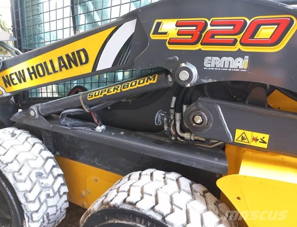 New Holland L320 Carregadoras de direcção deslizante