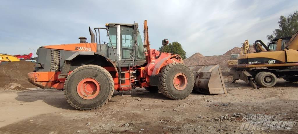 Hitachi ZW 310 Pás carregadoras de rodas