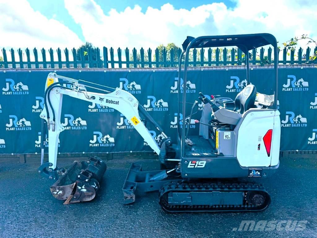Bobcat E 19 Mini Escavadoras <7t