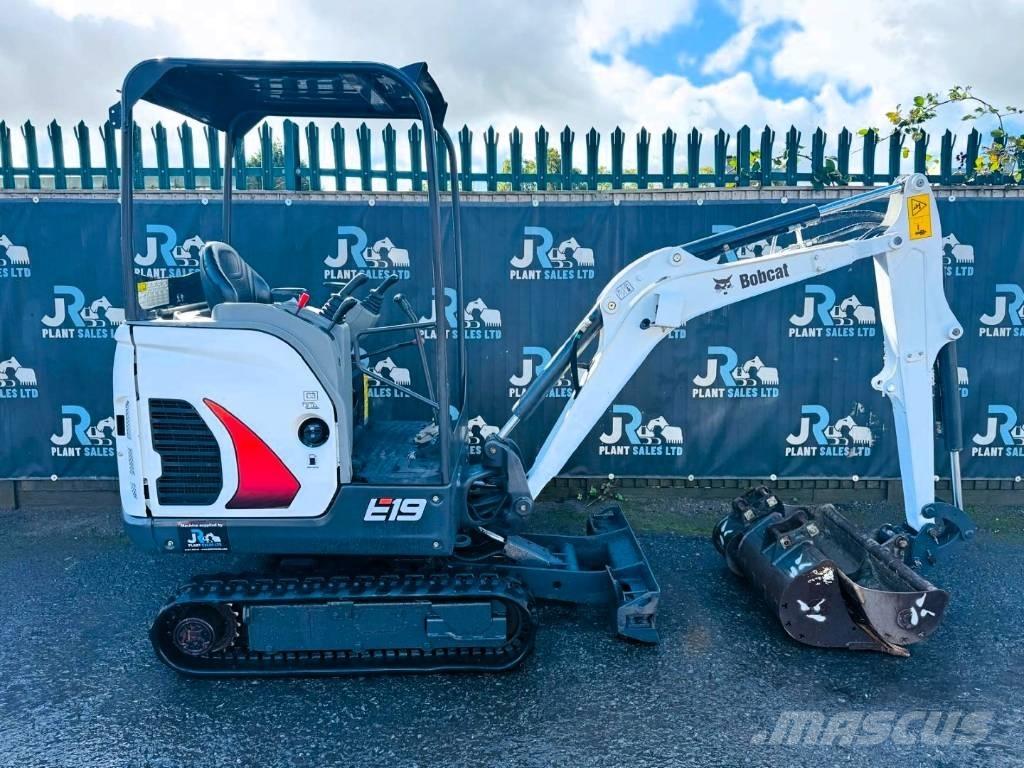 Bobcat E 19 Mini Escavadoras <7t