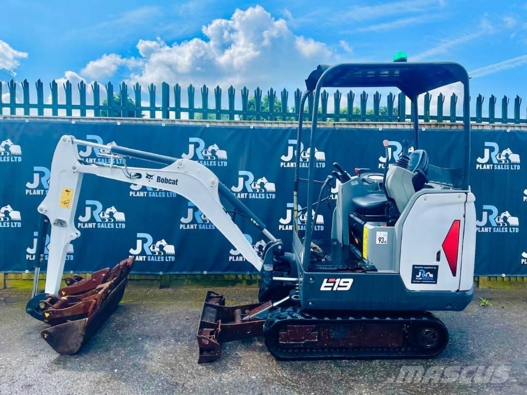 Bobcat E 19 Mini Escavadoras <7t