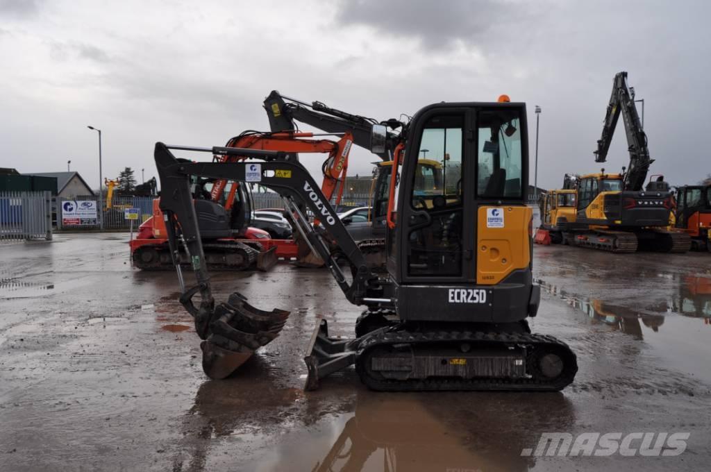 Volvo ECR 25 D Mini Escavadoras <7t