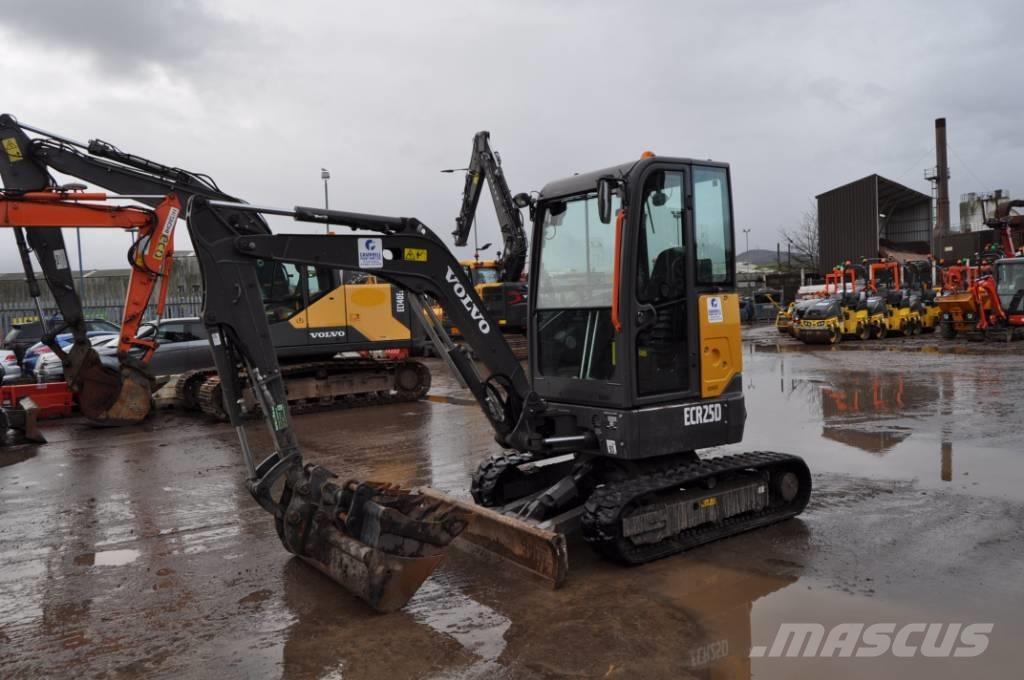 Volvo ECR 25 D Mini Escavadoras <7t