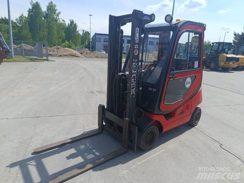 Linde H 18 T-03 Empilhadores a gás
