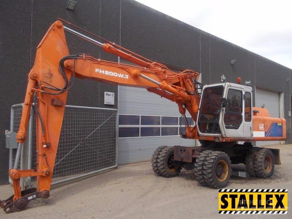 Hitachi 200W Escavadoras de rodas