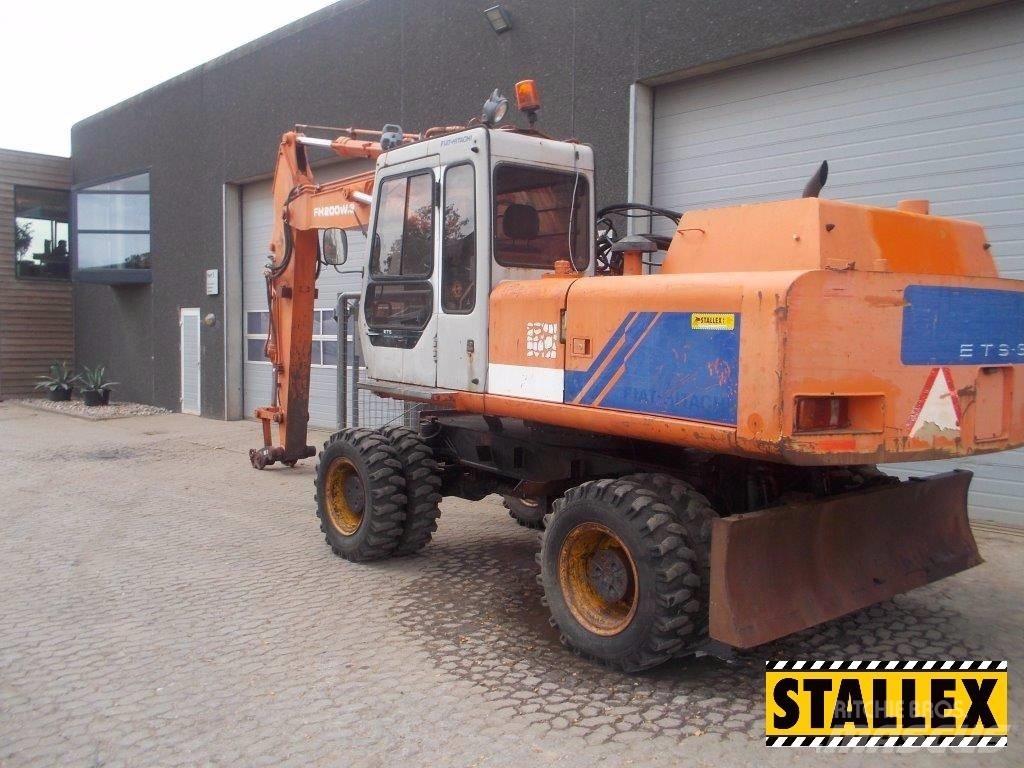 Hitachi 200W Escavadoras de rodas