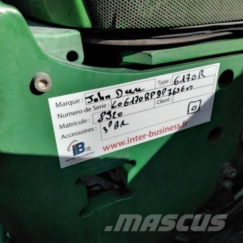 John Deere 6170 R Tratores Agrícolas usados