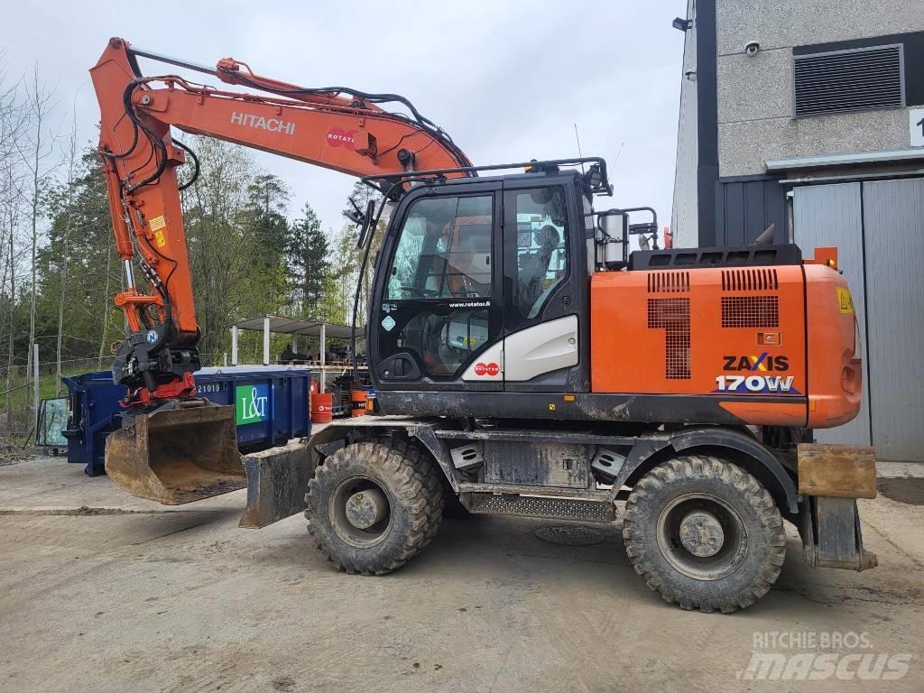 Hitachi ZX170W-6 Escavadoras de rodas