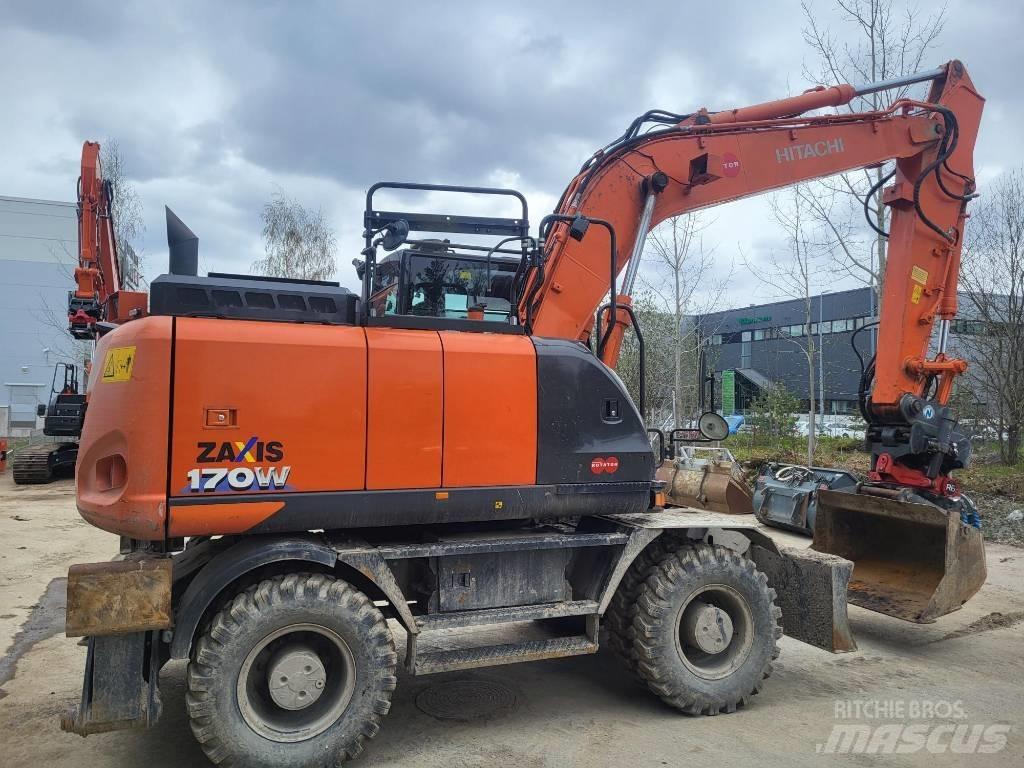 Hitachi ZX170W-6 Escavadoras de rodas