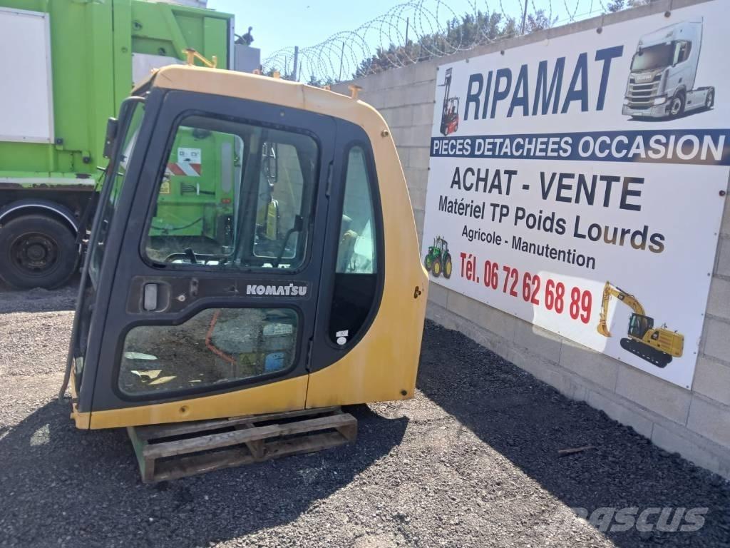 Komatsu PC 210 Cabines e interior máquinas construção