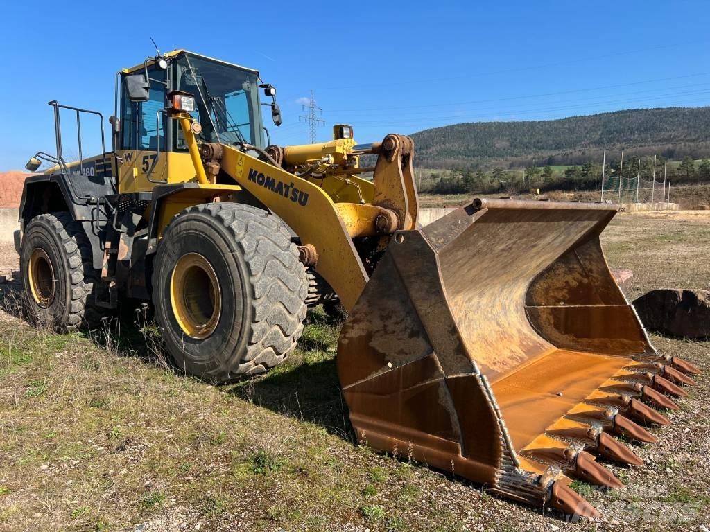 Komatsu WA 480-6lc Pás carregadoras de rodas