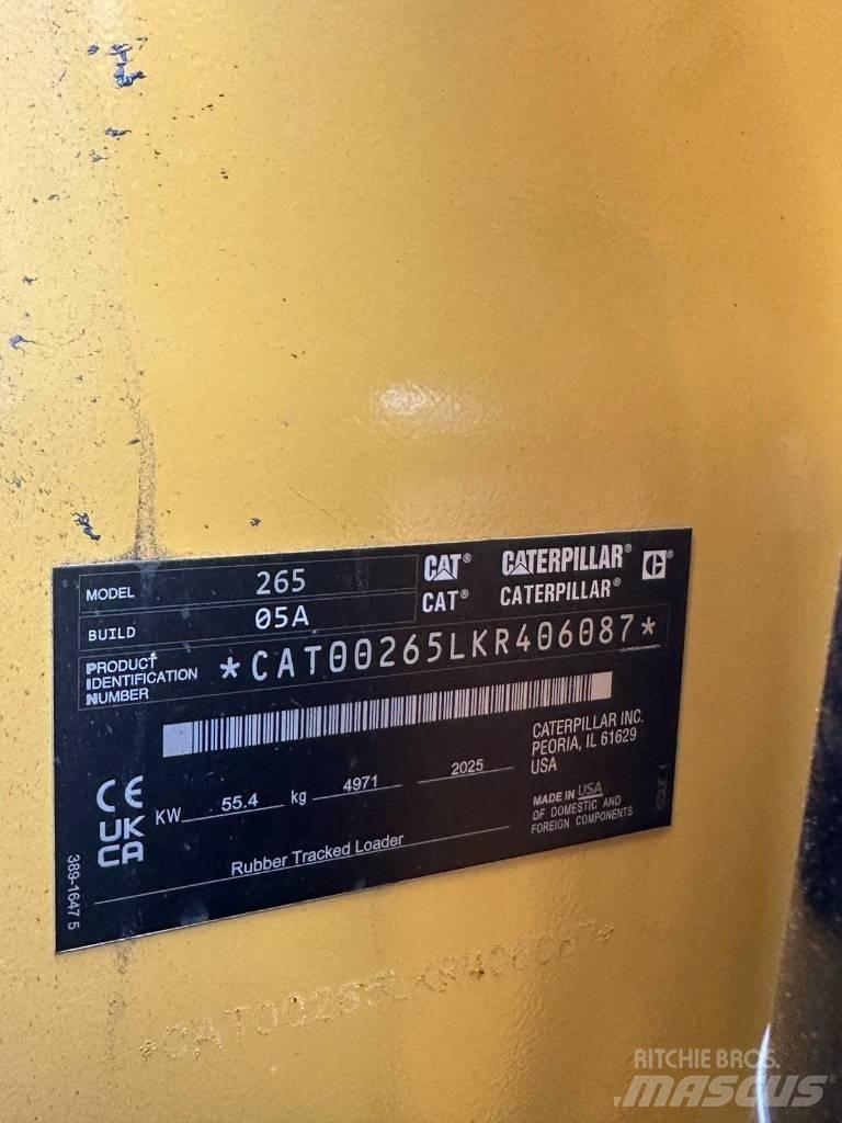 CAT 265 Pás Carregadoras de rastos