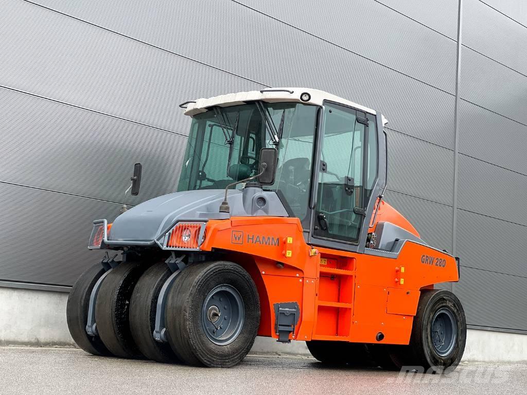 Hamm GRW 280-10 Cilindros Compactadores de pneus