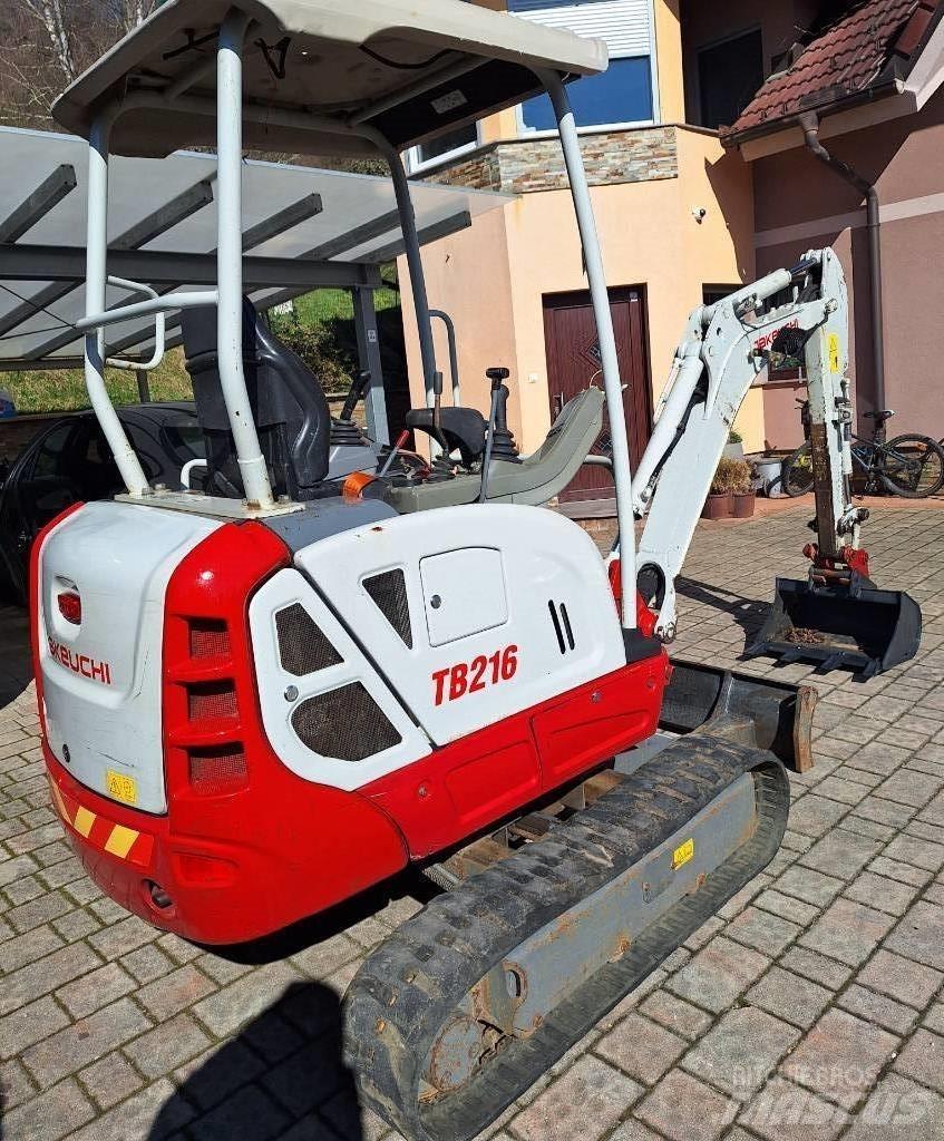 Takeuchi TB 216 Mini Escavadoras <7t