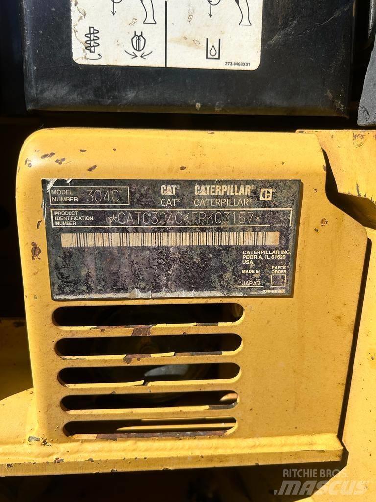 CAT 304 C CR Mini Escavadoras <7t
