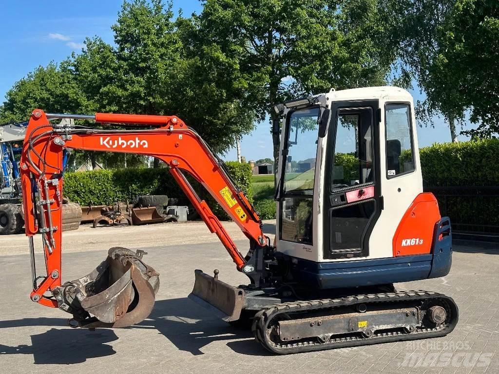 Kubota KX61-3 Mini Escavadoras <7t