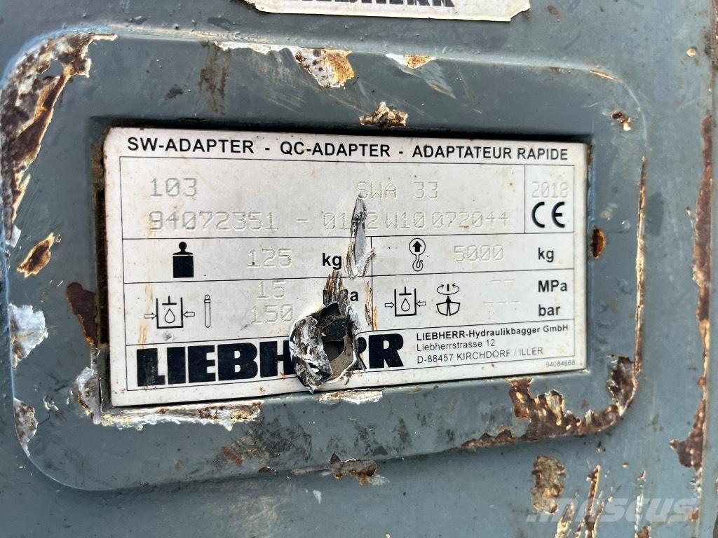 Liebherr SW33 Conectores