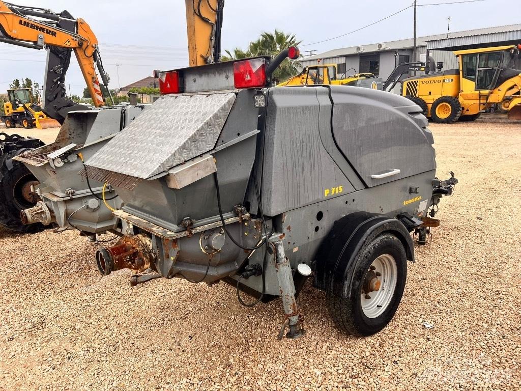 Putzmeister P 715 TD Camiões bomba Betão