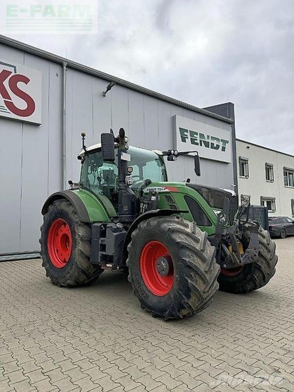 Fendt 724 s4 profi+ Tratores Agrícolas usados