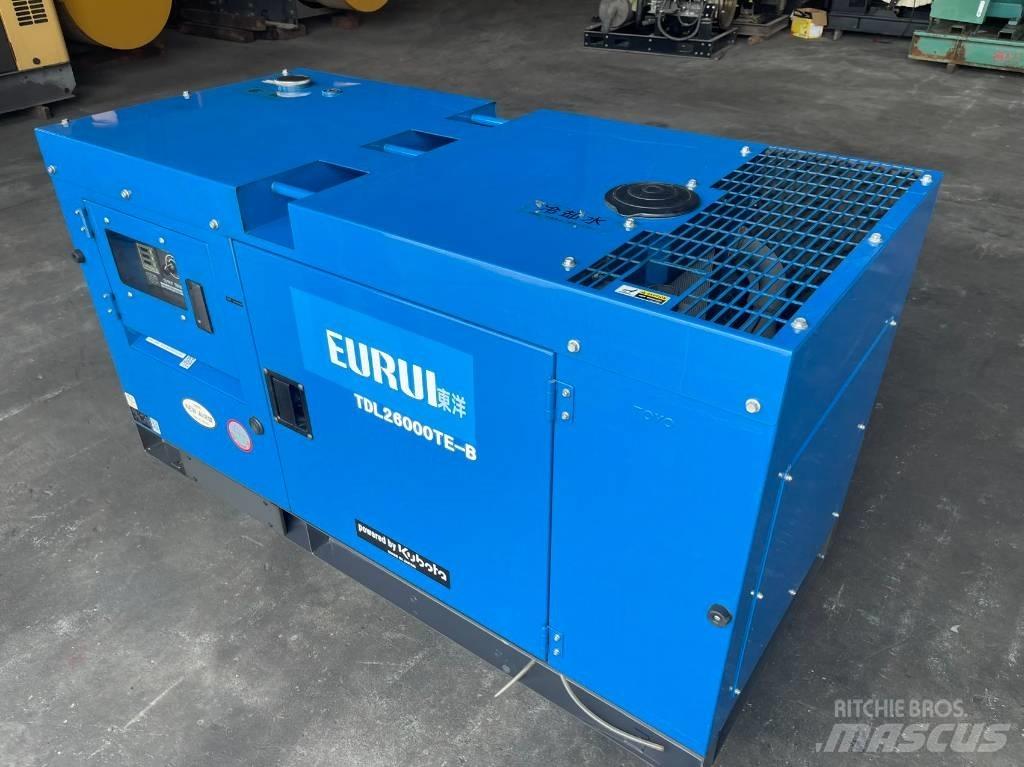 Kubota 20 KVA Geradores Diesel