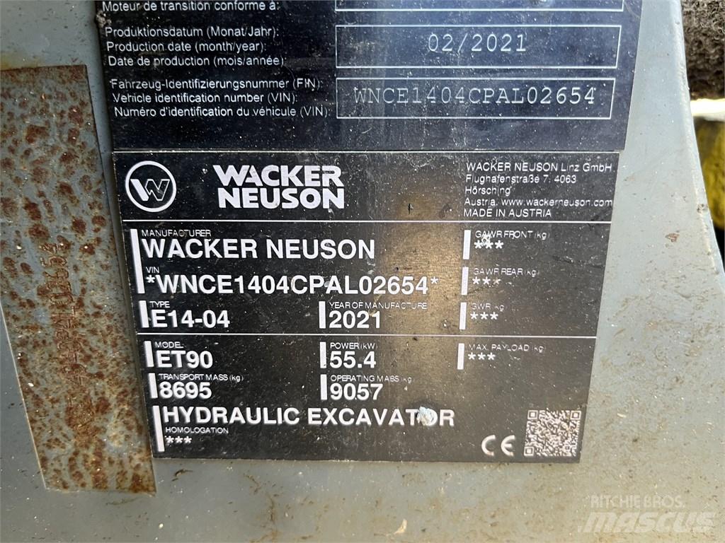 Wacker Neuson ET90 Escavadoras Midi 7t - 12t
