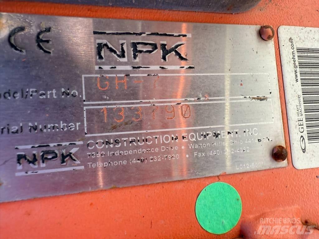 NPK GH 7 Martelos Hidráulicos