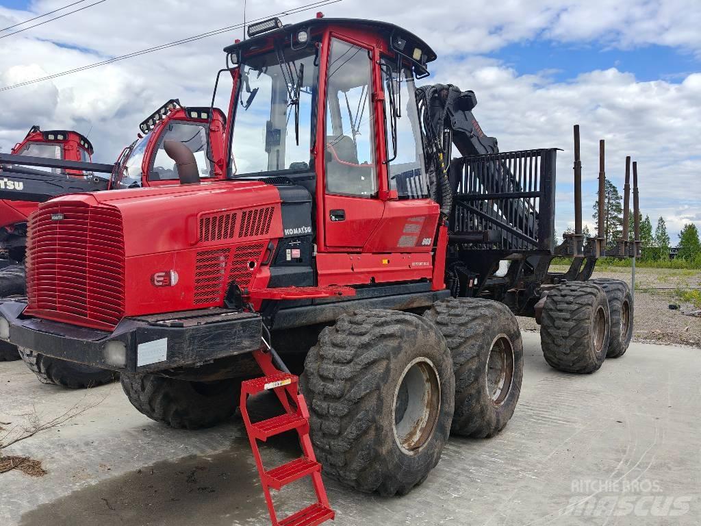 Komatsu 865 Forwarders florestais