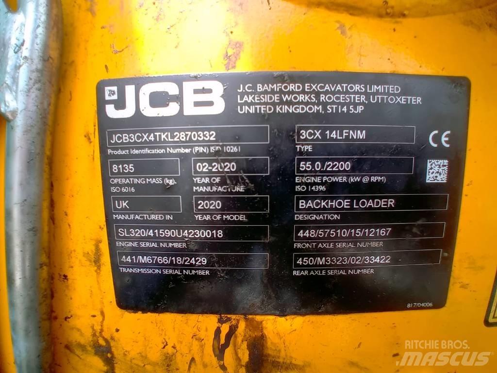 JCB 3 CX 4 T Retroescavadoras