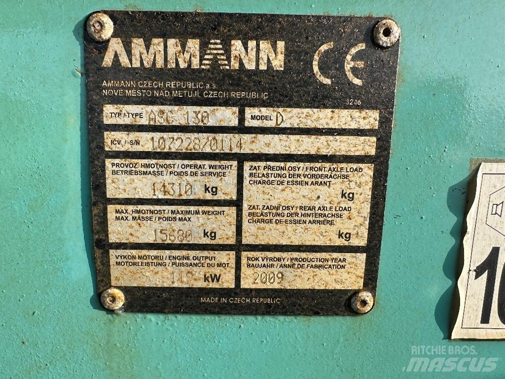 Ammann ASC 130 Cilindros Compactadores monocilíndricos