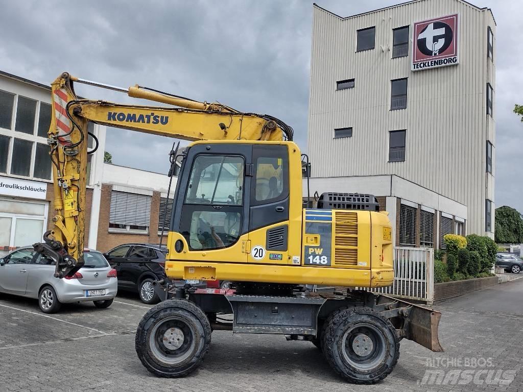 Komatsu PW 148-8 Escavadoras de rodas