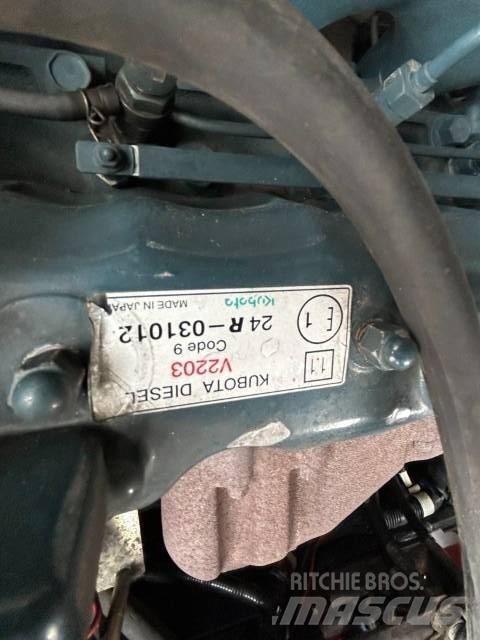 Kubota R 520 Pás carregadoras de rodas