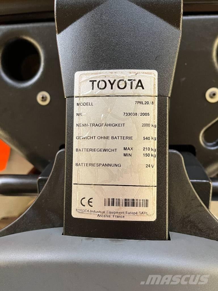 Toyota 7 PML 20 Porta palettes