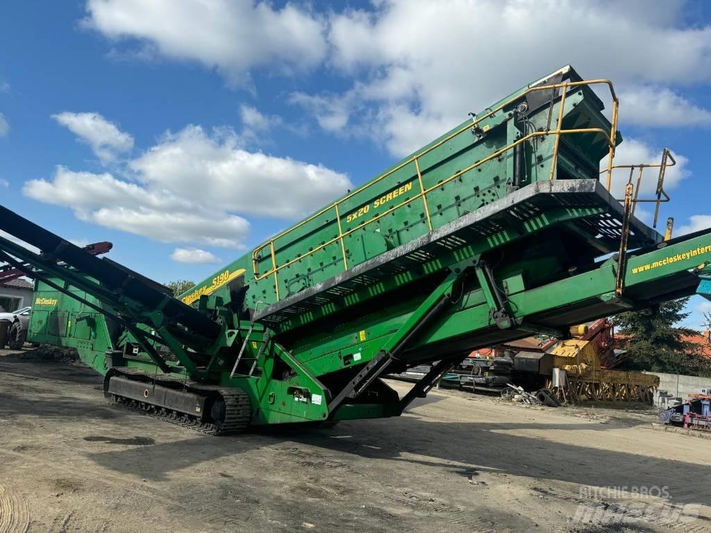 McCloskey S190 Crivos móveis