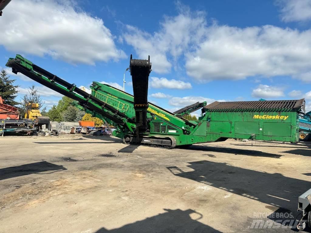 McCloskey S190 Crivos móveis