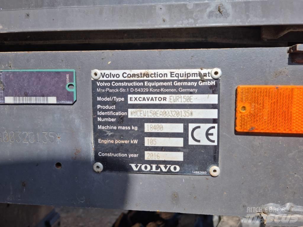 Volvo EWR 150 E Escavadoras de rodas
