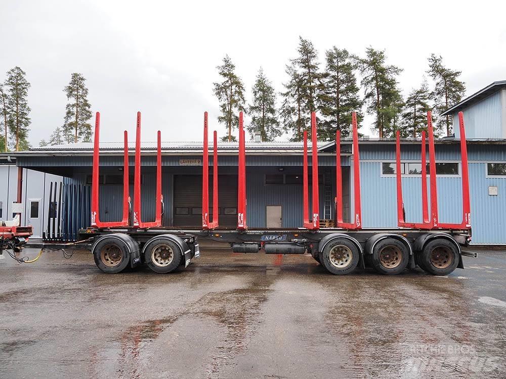 Närko 5 aks. Reboques de transporte de troncos